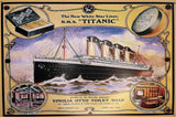 PLAQUE MÉTAL TITANIC 30X20 CM - PLAQUE DECORATIVE (8905409429844)