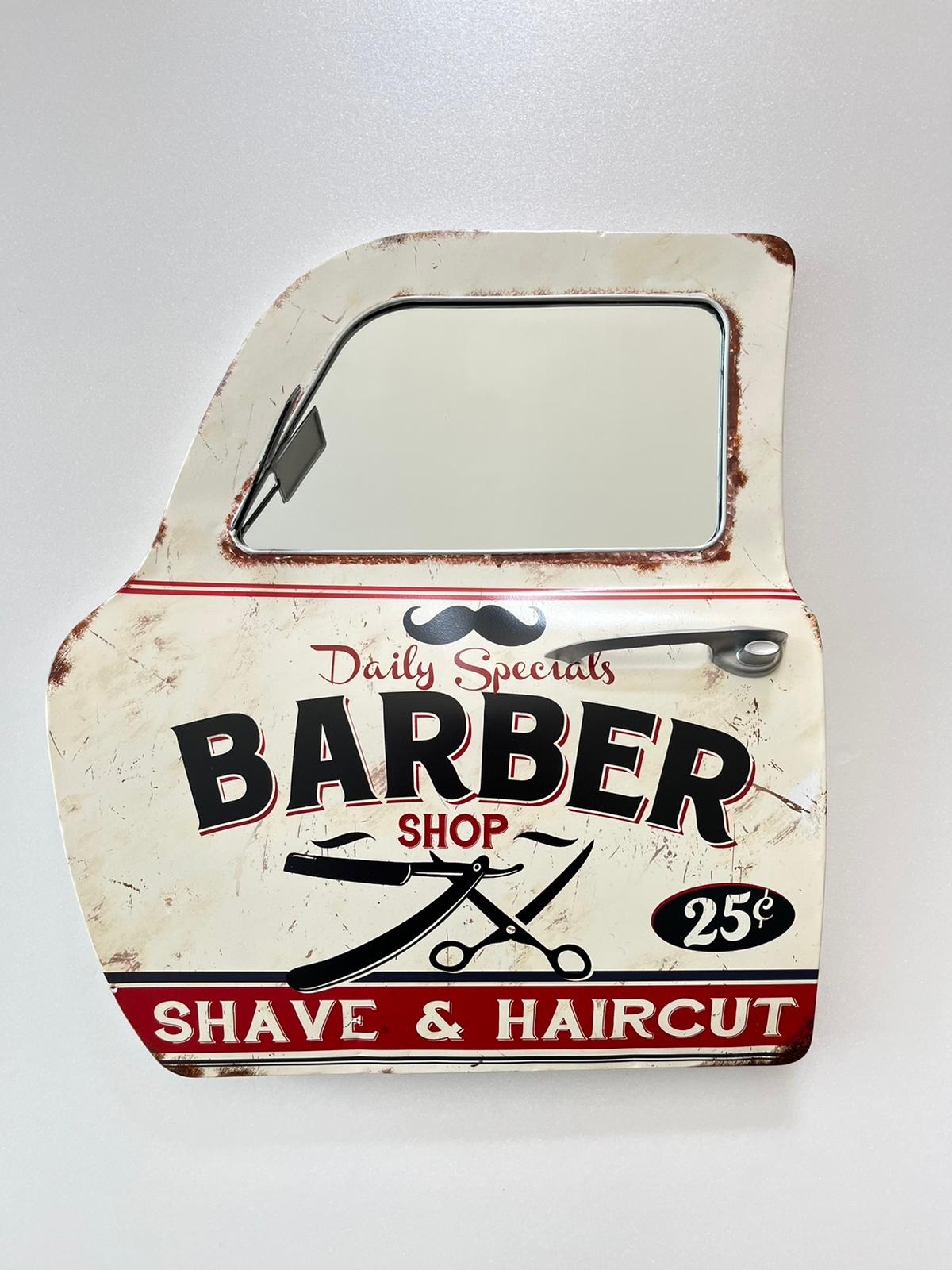 PORTIÈRE MÉTAL BARBER H.50CM - PORTIÈRE DECORATIVE (8904697184596)