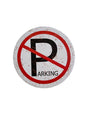 PLAQUE RONDE MÉTAL DO NOT PARK 30 CM - PLAQUE DECORATIVE (8904705868116)