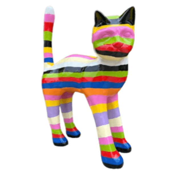 Statue Chat Animaux Resine - 105cm - Candy - ANIMAUX-RESINE.FR (8904750661972)