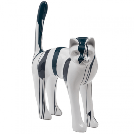 Statue Chat Animaux Resine - 105cm - Coulure Noir - ANIMAUX-RESINE.FR (8904751120724)