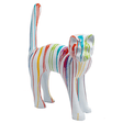 Statue Chat Animaux Resine - 105cm - Multi Coulure Blanc - ANIMAUX-RESINE.FR (8904751186260)