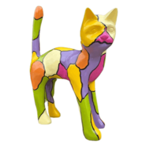 Statue Chat Animaux Resine - 105cm - Smarties - ANIMAUX-RESINE.FR (8904750891348)