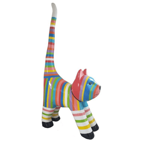 Statue Chat Animaux Resine - 205cm - Candy - ANIMAUX-RESINE.FR (8904762229076)