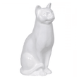 Statue Chat Animaux Resine - 40cm - Blanc - ANIMAUX-RESINE.FR (8904755413332)