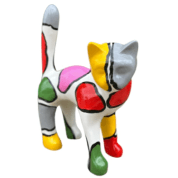 Statue Chat Animaux Resine - 45cm - Dragibus Multi - ANIMAUX-RESINE.FR (8904760557908)