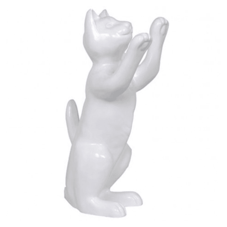 Statue Chat Animaux Resine - 55cm - Blanc - ANIMAUX-RESINE.FR (8904752628052)