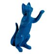 Statue Chat Animaux Resine - 55cm - Bleu Nuit - ANIMAUX-RESINE.FR (8904749384020)