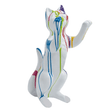 Statue Chat Animaux Resine - 55cm - Multi Coulure Blanc - ANIMAUX-RESINE.FR (8904752464212)