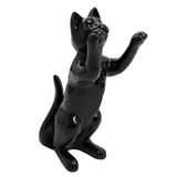 Statue Chat Animaux Resine - 55cm - Noir - ANIMAUX-RESINE.FR (8904759116116)