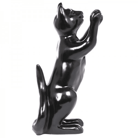 Statue Chat Animaux Resine - 55cm - Noir - ANIMAUX-RESINE.FR (8904759116116)