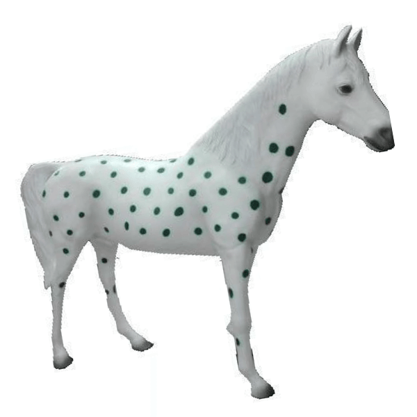 Statue Cheval Animaux Resine - 210cm - Pois - ANIMAUX-RESINE.FR (8905477161300)