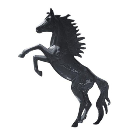 Statue Cheval Animaux Resine - 305cm - Noir - ANIMAUX-RESINE.FR (8905475981652)