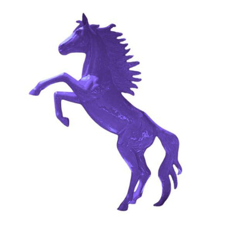 Statue Cheval Animaux Resine - 305cm - Violet - ANIMAUX-RESINE.FR (8905476440404)