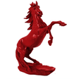 Statue Cheval Animaux Resine - 90cm - Rouge - ANIMAUX-RESINE.FR