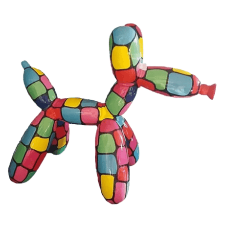 Statue Chien Ballon Animaux Resine - 120cm - Dragibus - ANIMAUX-RESINE.FR (8904877080916)