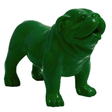 Statue Chien Bouledogue Anglais Animaux Resine - 30cm - Vert - ANIMAUX-RESINE.FR (8904866890068)