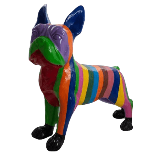 Statue Chien Bouledogue Francais Animaux Resine - 180cm - Berlingot - ANIMAUX-RESINE.FR (8904814887252)