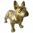 Statue Chien Bouledogue Francais Animaux Resine - 45cm - Bronze - ANIMAUX-RESINE.FR