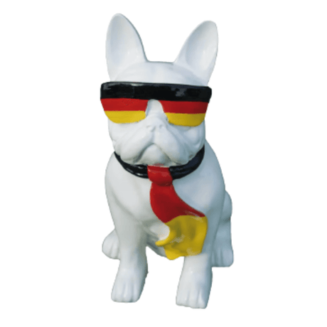 Statue Chien Bouledogue Francais Animaux Resine - 60cm - Allemagne - ANIMAUX-RESINE.FR