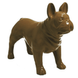 Statue Chien Bouledogue Francais Animaux Resine - 90cm - Marron - ANIMAUX-RESINE.FR (8904776679764)