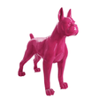 Statue Chien Boxer Animaux Resine - 110cm - Rose Fushia - ANIMAUX-RESINE.FR (8904809120084)