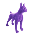 Statue Chien Boxer Animaux Resine - 110cm - Violet - ANIMAUX-RESINE.FR (8904784183636)