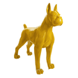 Statue Chien Boxer Animaux Resine - 180cm - Jaune - ANIMAUX-RESINE.FR