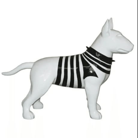 Statue Chien Bull Terrier Animaux Resine - 110cm - Marin Noir - ANIMAUX-RESINE.FR (8904794308948)