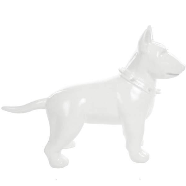 Statue Chien Bull Terrier Animaux Resine - 60cm - Blanc - ANIMAUX-RESINE.FR (8904796143956)