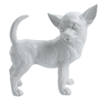 Statue Chien Chihuahua Animaux Resine - 30cm - Blanc - ANIMAUX-RESINE.FR (8904804106580)