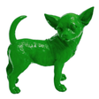 Statue Chien Chihuahua Animaux Resine - 30cm - Vert Pomme - ANIMAUX-RESINE.FR (8904784838996)