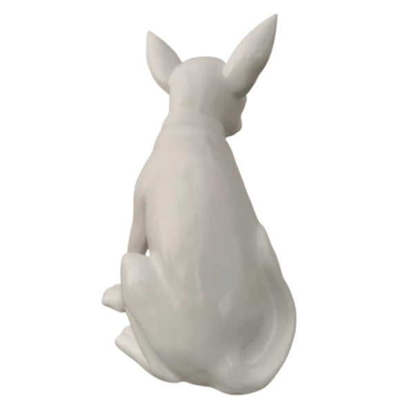 Statue Chien Chihuahua Animaux Resine - 40cm - Blanc - ANIMAUX-RESINE.FR (8904803582292)