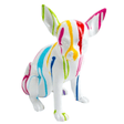 Statue Chien Chihuahua Animaux Resine - 40cm - Multi Coulure Blanc - ANIMAUX-RESINE.FR (8904802926932)