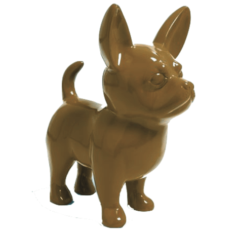 Statue Chien Chihuahua Animaux Resine - 50cm - Marron - ANIMAUX-RESINE.FR (8904786018644)