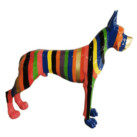 Statue Chien Dogue Allemand Animaux Resine - 120cm - Berlingot Multi - ANIMAUX-RESINE.FR (8904812691796)