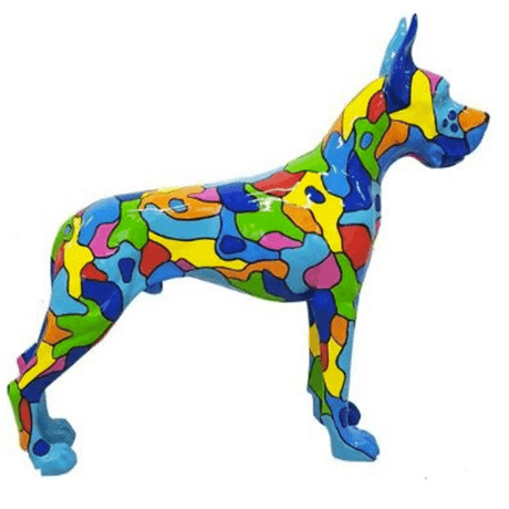 Statue Chien Dogue Allemand Animaux Resine - 120cm - Smarties - ANIMAUX-RESINE.FR (8904812855636)