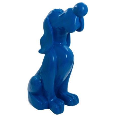 Statue Chien Snoopy Animaux Resine - 160cm - Bleu Nuit - ANIMAUX-RESINE.FR