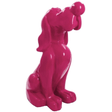 Statue Chien Snoopy Animaux Resine - 160cm - Rose Fushia - ANIMAUX-RESINE.FR