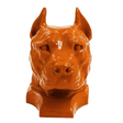 Statue Chien Staff Bull Animaux Resine - 35cm - Orange - ANIMAUX-RESINE.FR (8904795619668)