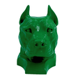 Statue Chien Staff Bull Animaux Resine - 35cm - Vert - ANIMAUX-RESINE.FR (8904791064916)