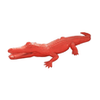 Statue Crocodile Animaux Resine - 215cm - Rouge - ANIMAUX-RESINE.FR