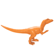 Statue Dinosaure Animaux Resine - 600cm - Orange - ANIMAUX-RESINE.FR (8905015820628)