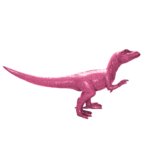 Statue Dinosaure Animaux Resine - 600cm - Rose Fushia - ANIMAUX-RESINE.FR (8905015099732)