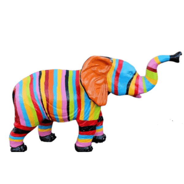 Statue Elephant Animaux Resine - 410cm - Berlingot - ANIMAUX-RESINE.FR (8905001730388)