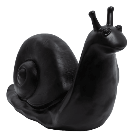 Statue Escargot Animaux Resine - 100cm - Noir - ANIMAUX-RESINE.FR (8904962343252)