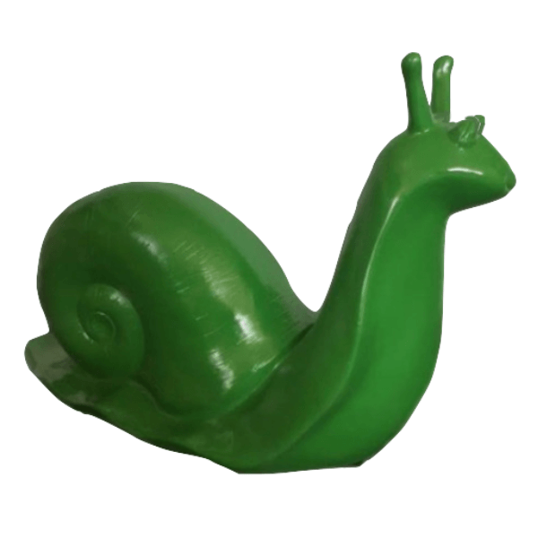 Statue Escargot Animaux Resine - 100cm - Vert - ANIMAUX-RESINE.FR (8904962900308)