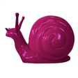 Statue Escargot Animaux Resine - 50cm - Rose Fushia - ANIMAUX-RESINE.FR