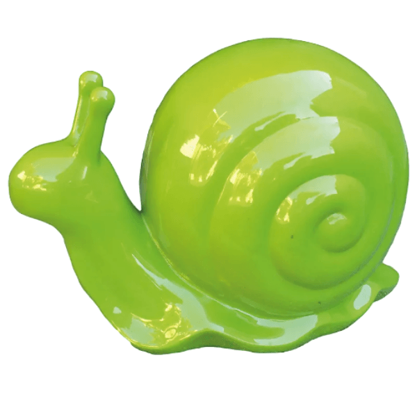 Statue Escargot Animaux Resine - 50cm - Vert Pomme - ANIMAUX-RESINE.FR (8904963916116)