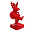 Statue Femme Nana Oeuvre Resine - 55cm - Rouge - ANIMAUX-RESINE.FR (8905237365076)